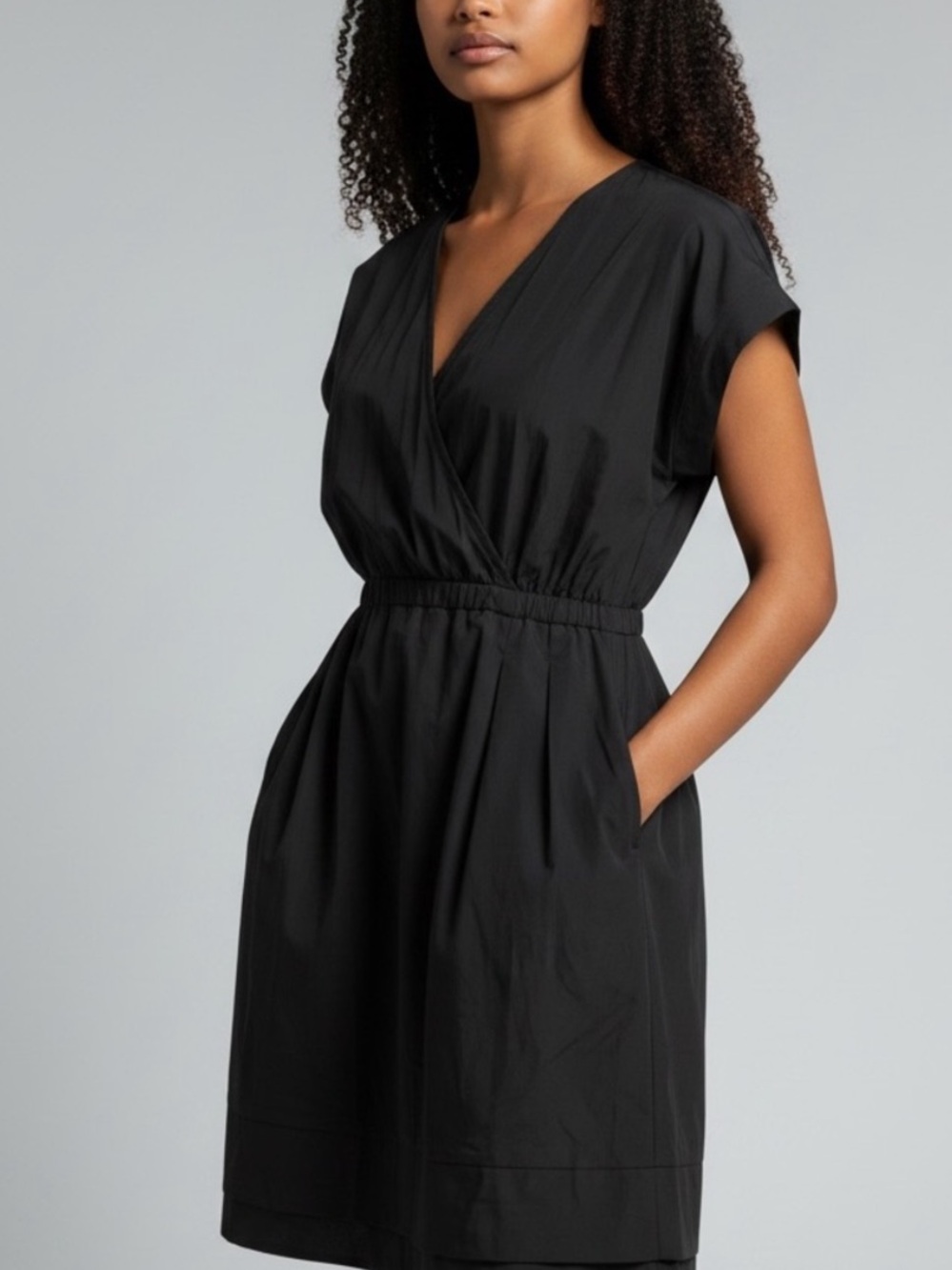 MARELLA Cotton Blend Mini Black Dress Sz 10